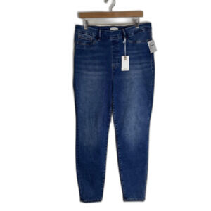 Good American Good Legs Jeans Womens 5 Blue Skinny Sculpting Stretch